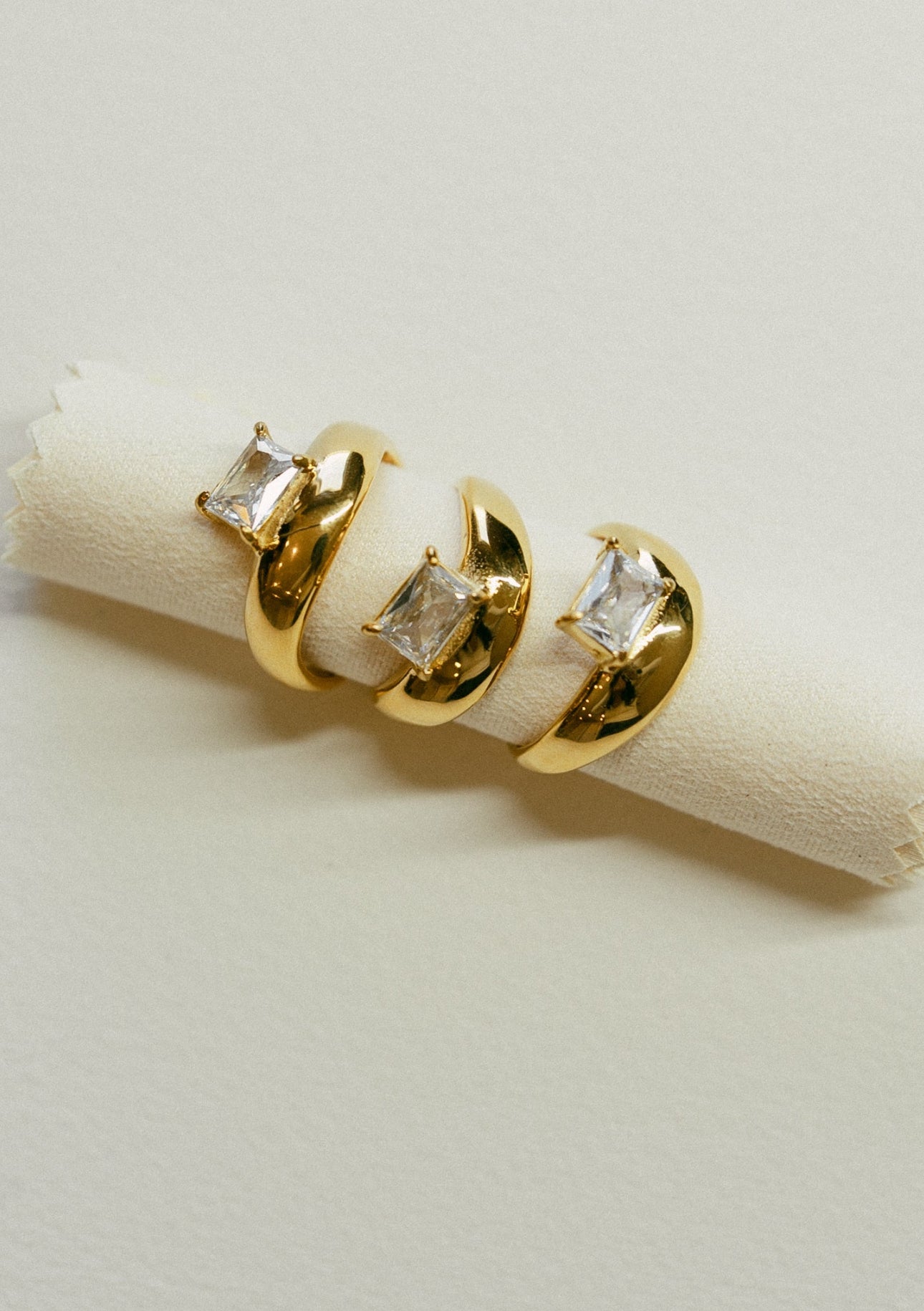 Forever my love 18k gold plated ring