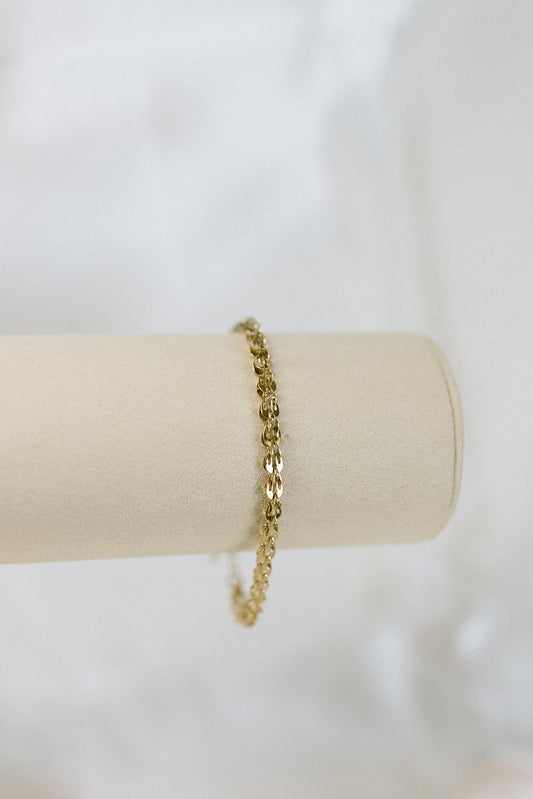 Gold Fish Tail Bracelet